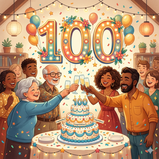 Celebration of the 100th meetup Celebration of the 100th meetup